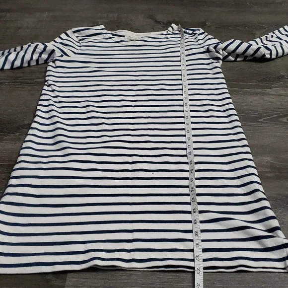 Madewell Striped Knit 3/4 Sleeve Dress Size S - Picture 11 of 11